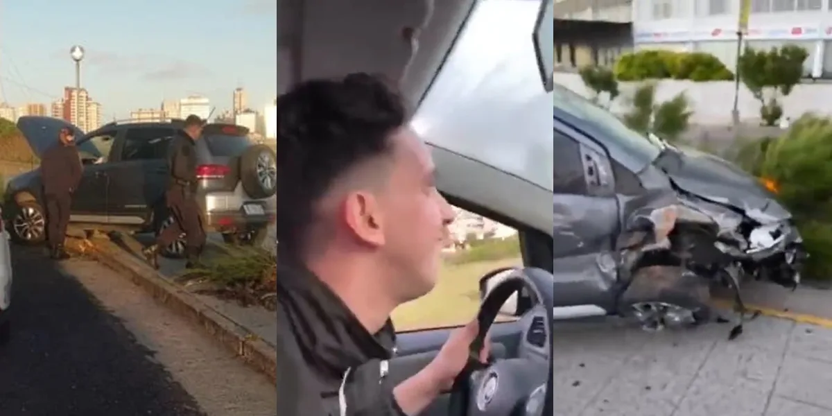 "Si nos matamos, nos matamos" el video que muestra el choque en Mar del Plata desde adentro