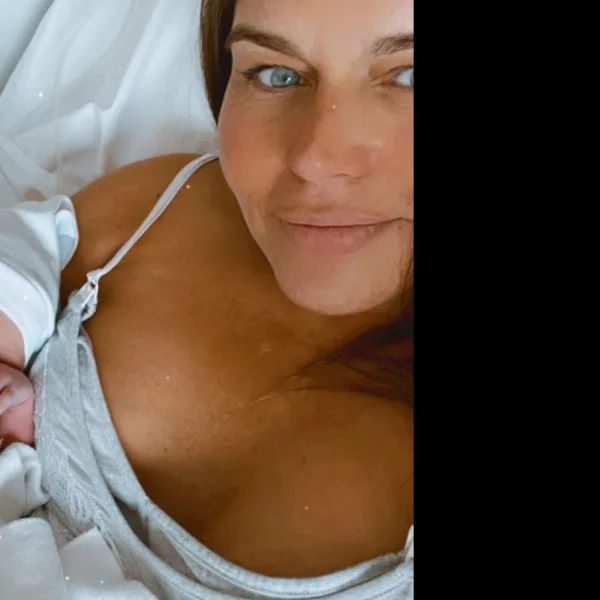 Angie Balbiani fue mamá y mostró la primera foto de Cósimo