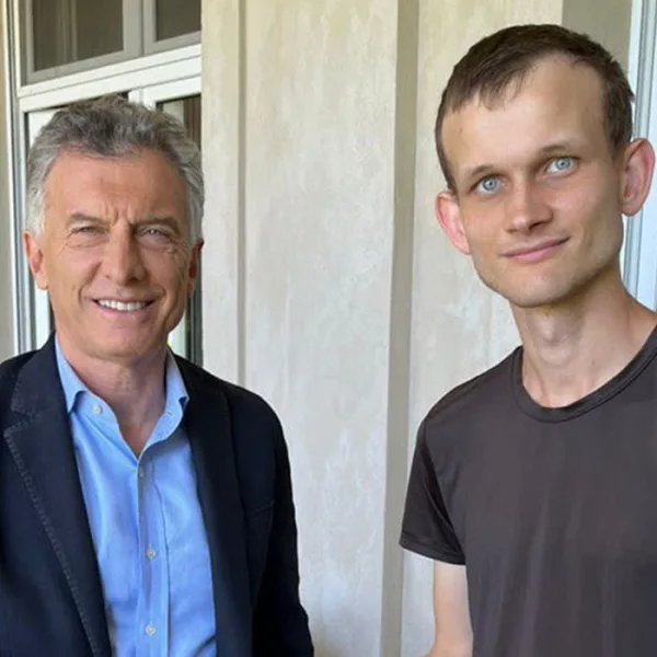 Macri se reunió con el creador de Ethereum, una de las cripto más importantes