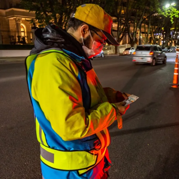 Suman 15 puestos de control de alcoholemia en la Ciudad por Navidad y Año Nuevo