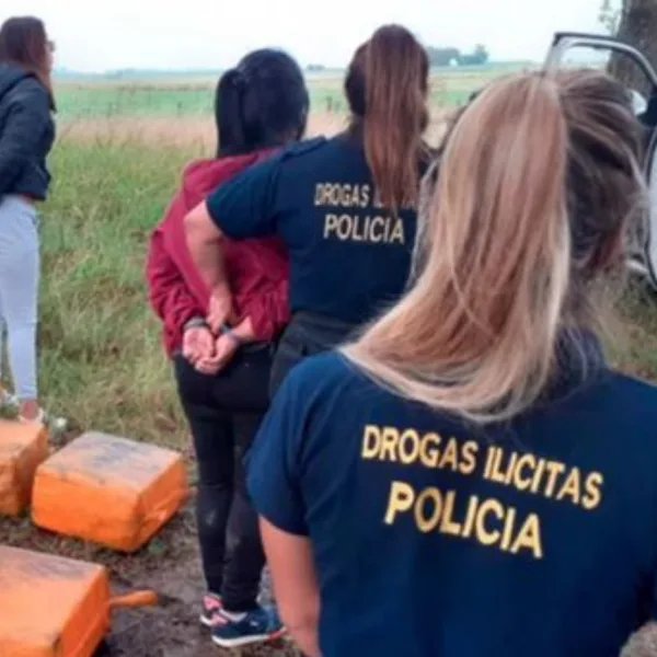 Una avioneta arrojó en paracaídas 130 kilos de cocaína a un campo de Pergamino