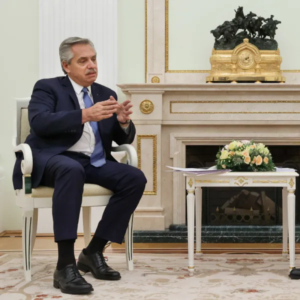Alberto Fernández, a Putin: "Argentina tiene que dejar de tener esa dependencia tan grande con el FMI y EE.UU."