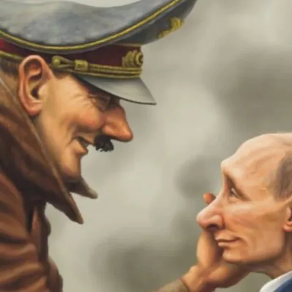 El presidente de Ucrania comparó a Rusia con la "Alemania nazi"