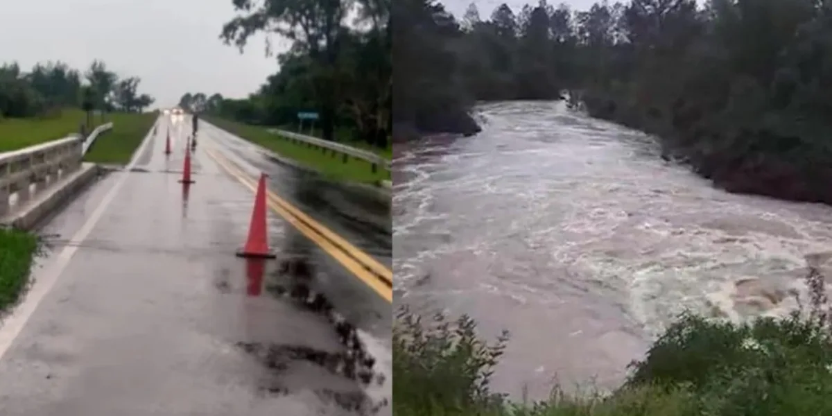 Corrientes: corte total de la ruta 12 por peligro de derrumbe de un ...
