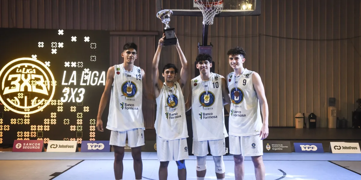 La Unión de Formosa es el campeón de la Liga 3x3