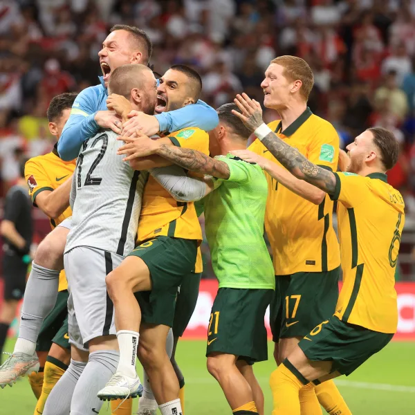 Australia le ganó a Perú en los penales y lo dejó afuera de Qatar 2022
