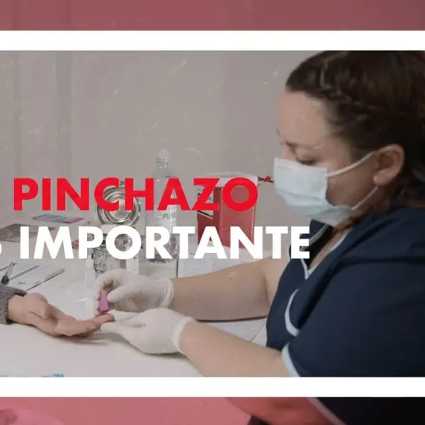 "Date el pinchazo más importante": Fundación Huésped lanza una campaña por el por el Día Nacional de la Prueba de VIH