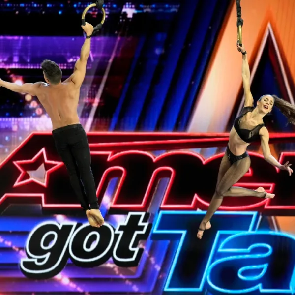 Una pareja de acróbatas argentinos deslumbró en "America´s got talent"