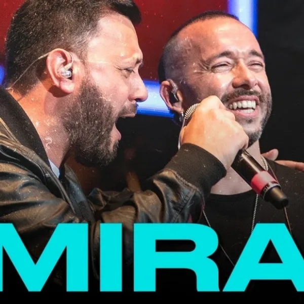 La Konga presentó una versión en vivo de "Mira" junto a Lucas Sugo