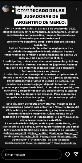 La muerte de una futbolista en un accidente: investigan si el padre ...