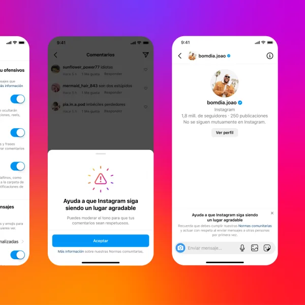 Instagram: Nuevas actualizaciones contra el acoso