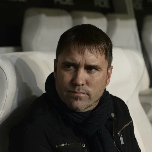 El llanto del Chacho Coudet al ser despedido en Celta