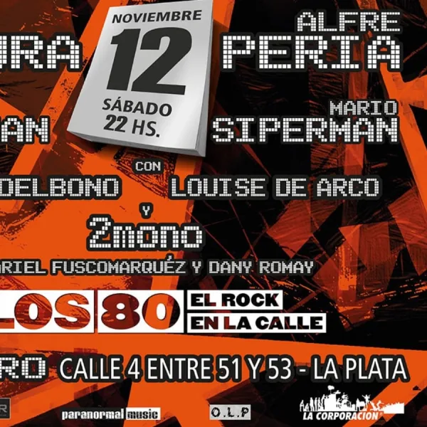 Agenda Filo: todos los espectáculos que no te podés perder