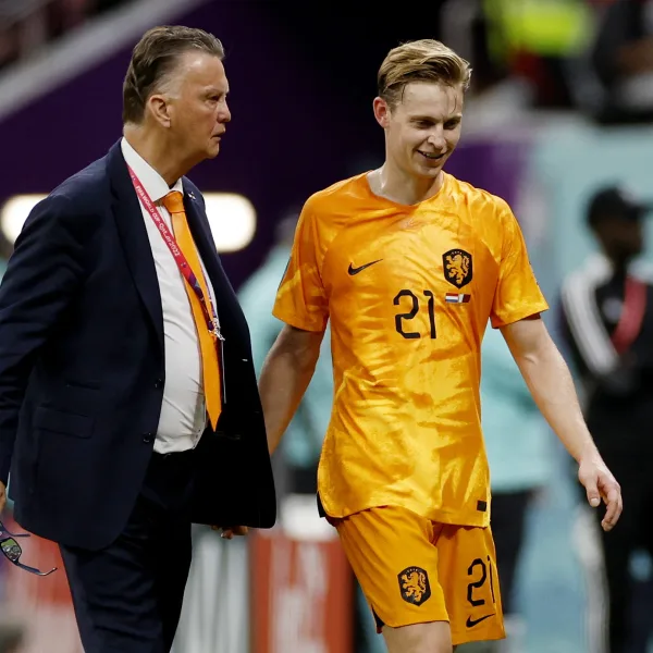 De Jong aseguró que Países Bajos tiene "muchas posibilidades de llegar a semifinales" y ganarle a Argentina