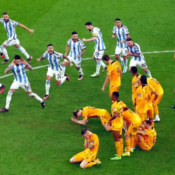 Nicolás Otamendi explicó el motivo del festejo en la cara de los futbolistas de Países Bajos