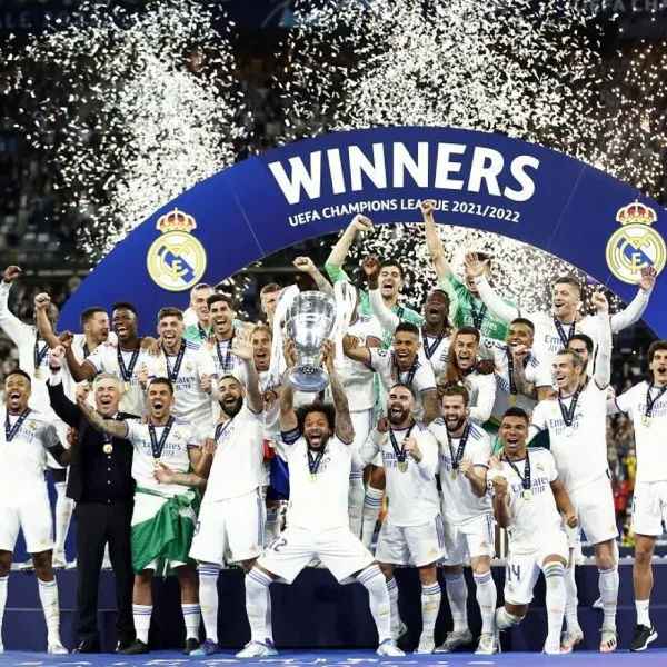 A pesar de ganar la Champions, Real Madrid quedó fuera del Top 5 de ...