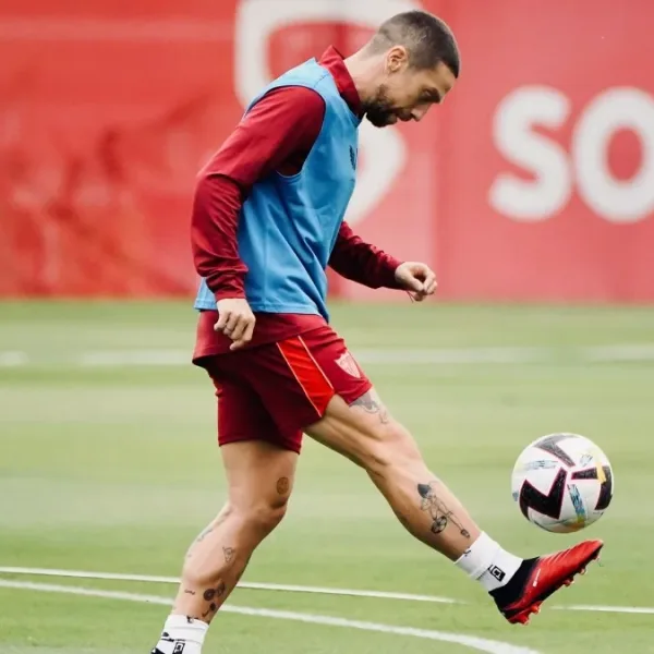 Alejandro "Papu" Gómez sufrió una lesión ligamentaria en el tobillo izquierdo