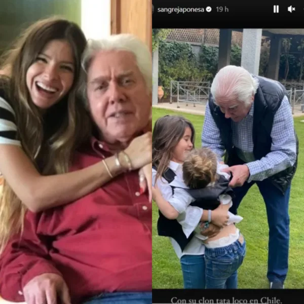 La China Suárez recordó al papá de Benjamín Vicuña por el día de su cumpleaños