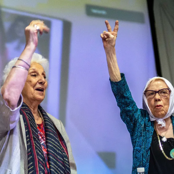 Estela de Carlotto inaugura una sede de Abuelas de Plaza de Mayo en Mar del Plata