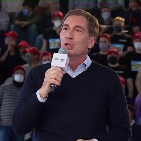 Santilli cuestionó la candidatura de Massa y Kicillof: "Es el Gobierno más inflacionario desde la hiperinflación"