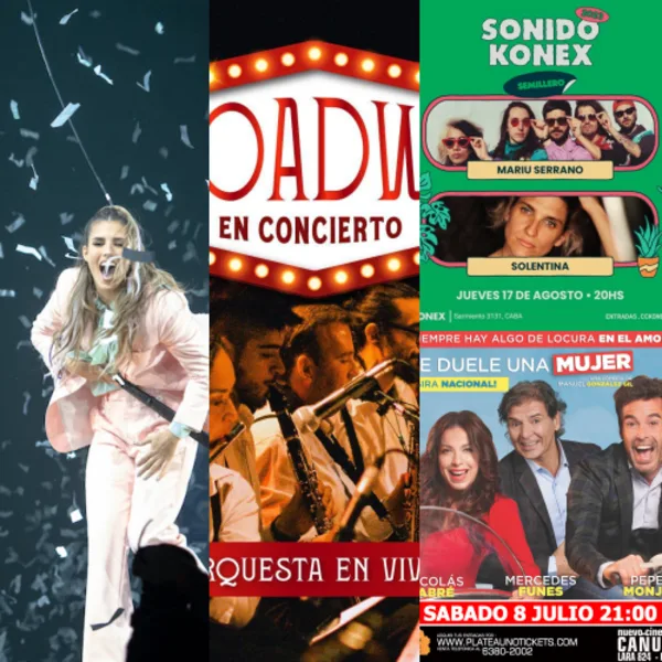 Agenda Filo: Todos los espectáculos que no te podés perder