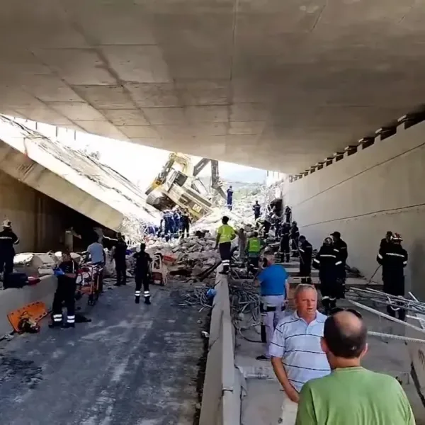 Tragedia en Grecia: Derrumbe de puente en construcción deja al menos un ...