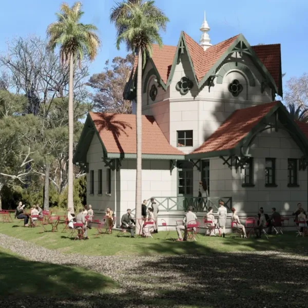 Denuncian que cedieron una casa histórica en los bosques de Palermo para negocio privado