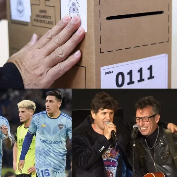 Santa Fe elige gobernador, intendentes y legisladores; Boca juega por la Copa Argentina; Ciro invitó a tocar a Piti Fernández tras 15 años y el público piojoso se ilusiona y mucho más...