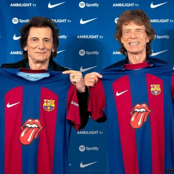 Barcelona jugará el clásico contra el Real Madrid con el logo de los Rolling Stones en su camiseta