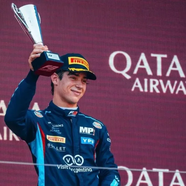 Franco Colapinto se subirá a un Fórmula 1: participará del "Rookie Test" en Abu Dhabi