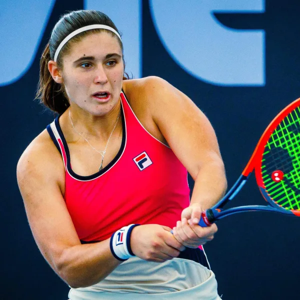 Julia Riera no pudo prolongar su racha ganadora en el WTA 500 de Brisbane