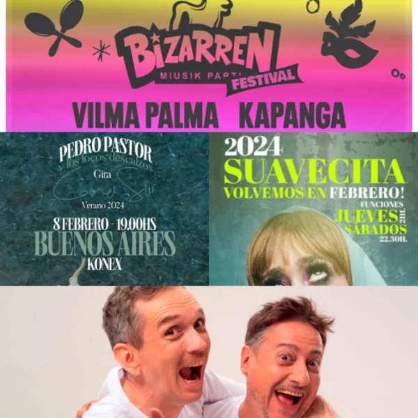 Agenda Filo: Todos los espectáculos que no te podes perder