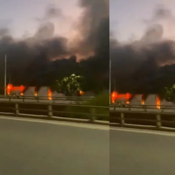 Feroz incendio en una planta de reciclaje en Barracas