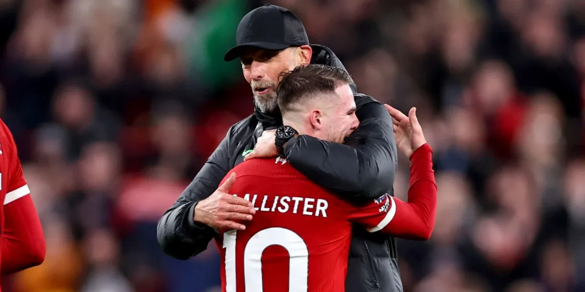 Jürgen Klopp volvió a elogiar a Alexis Mac Allister tras su actuación