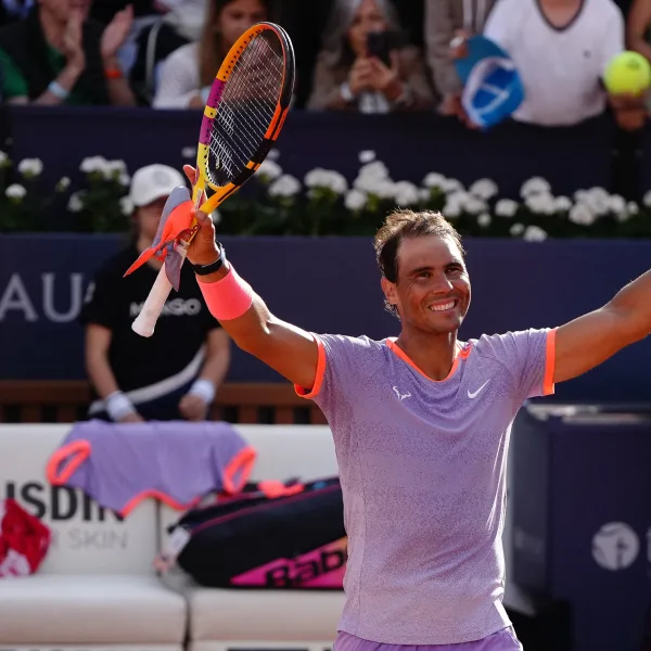 Rafael Nadal volvió a ganar un partido oficial sobre polvo de ladrillo tras 681 días