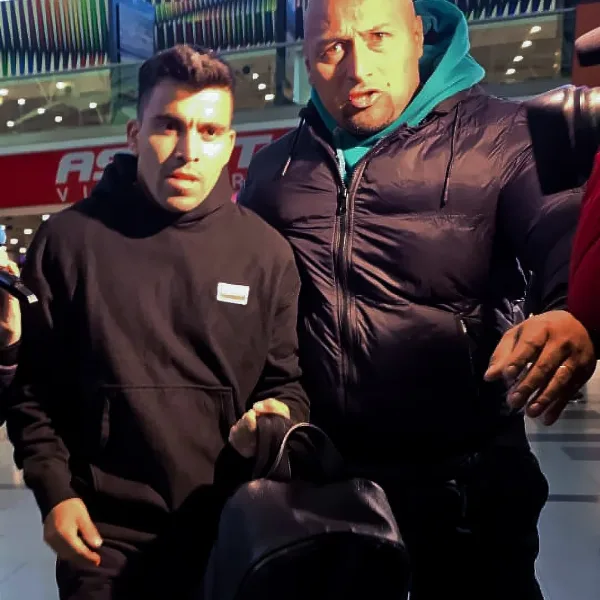 El "Huevo" Acuña llegó al país para sumarse a River