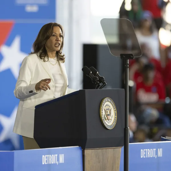 Harris fue elegida candidata presidencial demócrata