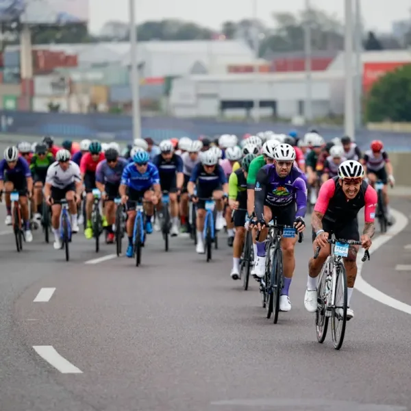 Con más de 2.500 ciclistas, se realizó la segunda edición del Gran Fondo Argentina