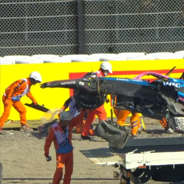 Fórmula 1: Doohan sufrió un duro accidente y destrozó su auto en la segunda práctica del Gran Premio de Japón