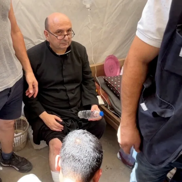 Israel bombardeó la única iglesia católica en Gaza