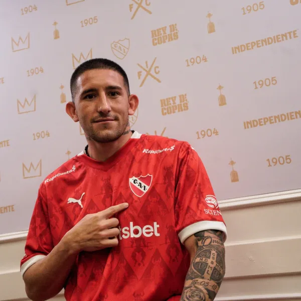 Sonríe Vaccari: Independiente anunció la contratación de Facundo Zabala