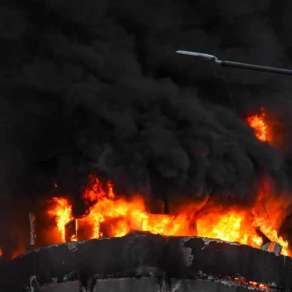 Comenzó la demolición del depósito incendiado en La Plata para permitir el regreso de los evacuados