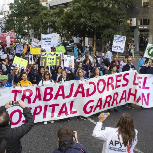 Hospital Garrahan: trabajadores exigen ley de emergencia sanitaria pediátrica y convocan a una marcha