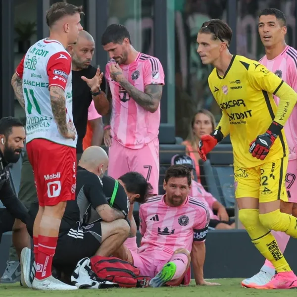 Inter Miami informó la lesión que sufrió Lionel Messi