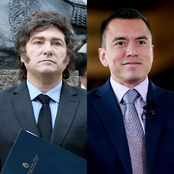 Javier Milei recibirá al presidente de Ecuador, Daniel Noboa, en Casa Rosada