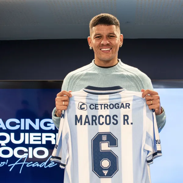 Marcos Rojo habló tras su debut con Racing