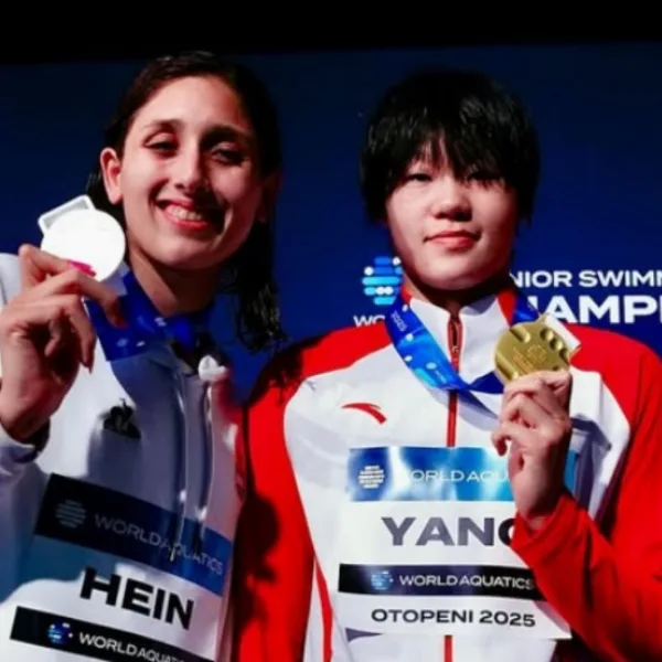 Mundial Juvenil de Natación: Hein se consagró subcampeona en los 800 metros