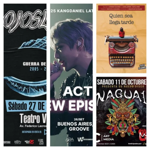 Agenda Filo: todos los espectáculos que no te podes perder
