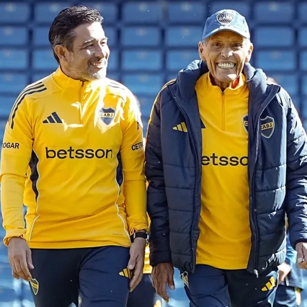 Russo volvió a Boca tras superar su internación: "Tu alegría es la nuestra, querido Miguel"