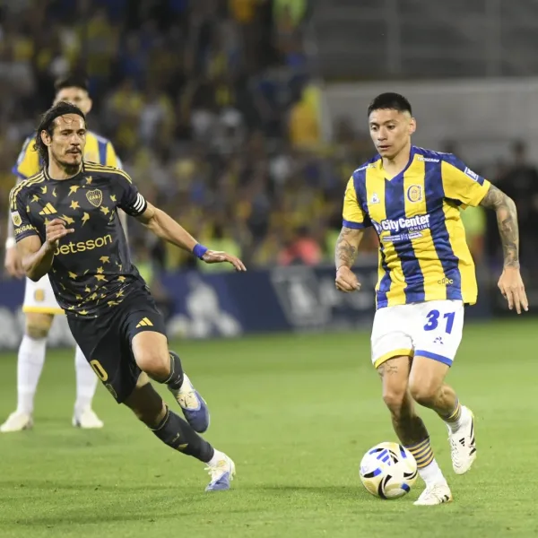Boca y Rosario Central empataron 1-1 en un partido marcado por los reencuentros 